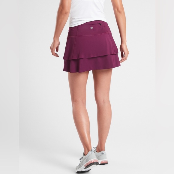 Athleta Momentum Layered Swing Skort in Berry - Picture 13 of 16